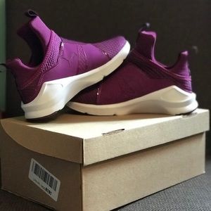 Purple/ white puma, almost new